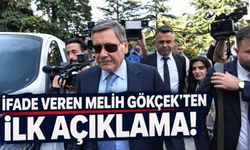 İfade veren Melih Gökçek’ten ilk açıklama!
