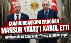 Cumhurbaşkanı Erdoğan Mansur Yavaş'ı kabul etti