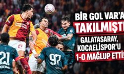 Galatasaray - Kocaelispor: 1-0 MAÇ SONUCU