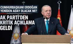 Cumhurbaşkanı Erdoğan yeniden aday olacak mı? AK Parti'den açıklama geldi