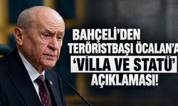 Bahçeli'den teröristbaşı Öcalan'a 'villa ve statü' açıklaması!