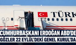 Cumhurbaşkanı Erdoğan ABD'de: Gözler 22 Eylül'deki Genel Kurul'da
