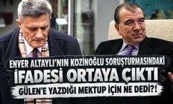 Enver Altaylı'nın Kozinoğlu soruşturmasındaki ifadesi ortaya çıktı: "Varsayalım ki yazdım..."