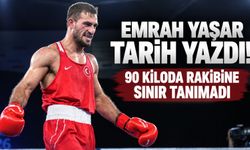 Emrah Yaşar tarih yazdı! İlk altın madalya