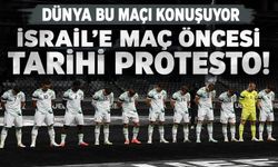 Dünya bu maçı konuşuyor! İrlanda'dan İsrail'e karşı tarihi protesto