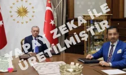 Yapay zekayla Erdoğan ve Gürlek’in yanına kendi fotoğrafını koydu! Gözaltına alındı