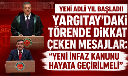 Yeni adli yıl başladı! Yargıtay’daki törende dikkat çeken mesajlar: “Yeni infaz kanunu hayata geçirilmeli”