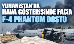 Yunanistan’da hava gösterisinde facia: F-4 Phantom düştü