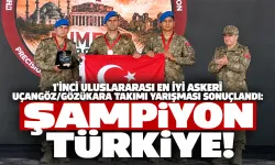 1'inci Uluslararası En İyi Askerî Uçangöz/Gözükara Takımı yarışması sonuçlandı: Şampiyon Türkiye!