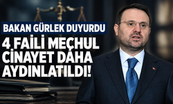 Bakan Gürlek açıkladı: 4 faili meçhul cinayet daha aydınlatıldı!