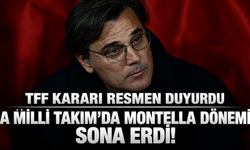 TFF resmen duyurdu: Milli Takım'da Montella'nın görevine son verildi!