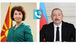 Aliyev ile Kuzey Makedonya Cumhurbaşkanı enerji iş birliğini görüştü
