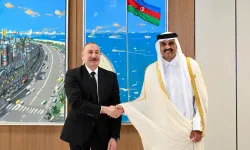 Aliyev ve Katar Emiri Bakü'de ikili ilişkileri ve CICA'yı görüştü