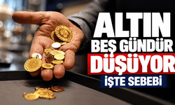 Altın beş gündür düşüyor: Sebep savaş değil, petrol ve Fed faizi