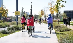 Altındağ’da Cumhuriyet coşkusu pedallarla yaşandı: 103 genç bisiklet sürdü