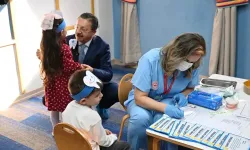 Altındağ’da minikler için sağlık seferberliği! Kreşlerde diş taraması başladı
