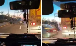 Ankara Anadolu Bulvarı’nda kaza trafiği 1,5 saat durdurdu