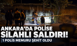 Ankara'da uygulama noktasında polislere ateş açıldı: Bir polis şehit oldu