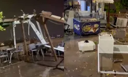 Antalya'da 4 kişinin öldüğü hortumun dehşeti kamerada