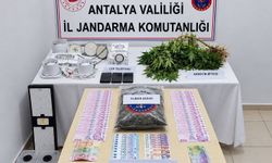 Antalya'da evini uyuşturucu serasına çevirdi: Jandarma baskın yaptı