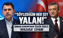 Bakan Kurum'dan Özgür Özel'e 'Ayazağa' cevabı: "Söylediğin her şey yalan!"