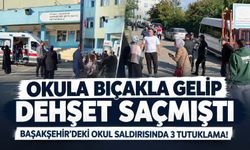 1 öğrenci hayatını kaybetmiş, 7'si yaralanmıştı: Başakşehir’deki okul saldırısında 3 tutuklama