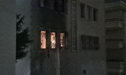 Ankara'da bir evin doğal gazı patladı