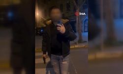 Konuşmak için çağırdığı adamı silahla tehdit etti... Beylikdüzü'nde ki o anlar kamerada