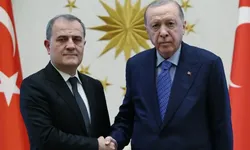 Cumhurbaşkanı Erdoğan, Azerbaycan Dışişleri Bakanı Bayramov'u kabul etti