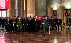 Türkiye Cumhuriyeti 103 yaşında: Cumhurbaşkanı ve devlet erkanı Anıtkabir’deydi