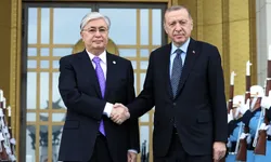 Cumhurbaşkanı Erdoğan ve Tokayev Külliye’de buluştu