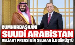 Cumhurbaşkanı Suudi Arabistan Veliaht Prensi bin Selman ile görüştü