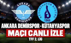Ankara Demirspor-Kütahyaspor MAÇI CANLI İZLE | TFF 2.Lig