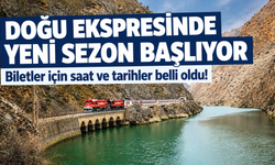 Turistik Doğu ekspresi bileti satışa çıkıyor: İşte Doğu ekspresi bilet fiyatları...