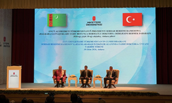 Türk dünyasının lideri Hacettepe'de: Berdimuhamedov'a fahri doktora unvanı verildi