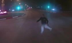Kamyon yayaya böyle çarptı! Elazığ'da feci kaza kamerada