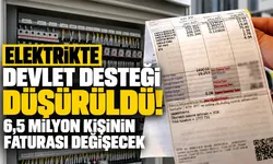 Elektrikte devlet desteği düşürüldü: 6.5 milyon abone doğrudan etkilenecek