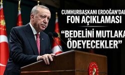 Cumhurbaşkanı Erdoğan Kabine Toplantısı'nın ardından konuştu: "Ana gündemimiz fon meselesidir"