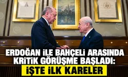 Erdoğan ile Bahçeli arasında kritik görüşme başladı: İlk kareler