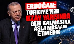 Erdoğan: Türkiye'nin Uzay yarışında geri kalmasına asla müsaade etmedik
