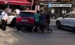 Esnaftan kuryeye toplu saldırı! O anlar kamerada