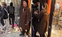 Fransa’da yağmacılara tek başına direndi! Dükkanını kurtaramadı