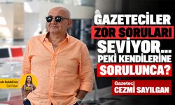 Gazeteciler zor soruları seviyor… Peki kendilerine sorulunca?