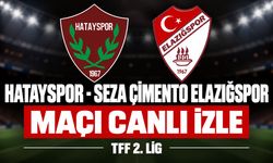 Hatayspor-Elazığspor MAÇI CANLI İZLE | TFF 2.Lig