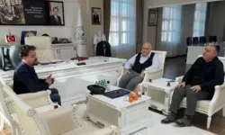 Kızılcahamam Belediye Başkanı Süleyman Acar sanatçılarla buluştu