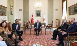 Kurtulmuş, Almanya-Türkiye Dostluk Grubu Başkanı’nı kabul etti