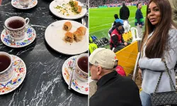 Lamine Yamal’ın annesi Sheila Ebana İstanbul’da baklava yedi