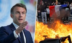 Macron'dan ulusa sesleniş: "Hepimiz bu gece öfkeliyiz"