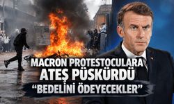 Macron'dan ulusa sesleniş: "Hepimiz bu gece öfkeliyiz"