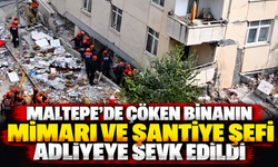 Maltepe'de çöken binanın mimarı ve şantiye şefi adliyeye sevk edildi